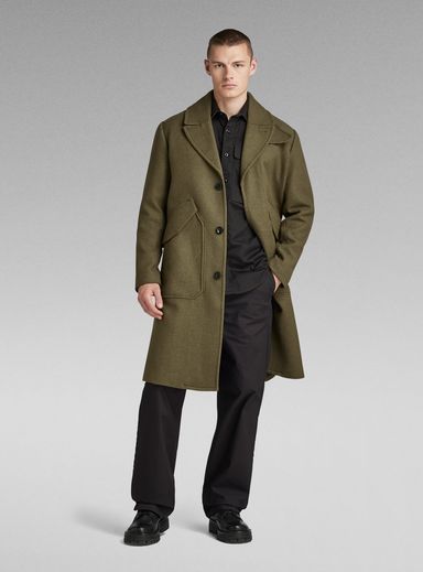 Premium Wool Overcoat